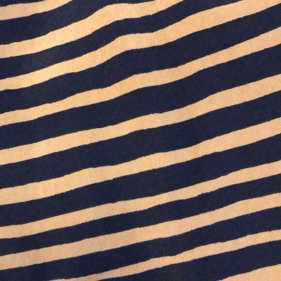 Cute navy and tan striped tank - Picture 2 of 4